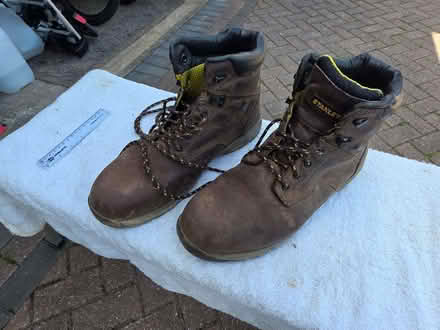 Photo of free Pair of safety boots size 11 (Old Basing RG24) #1