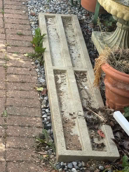 Photo of free Concrete fence plinth (Coley RG30) #1