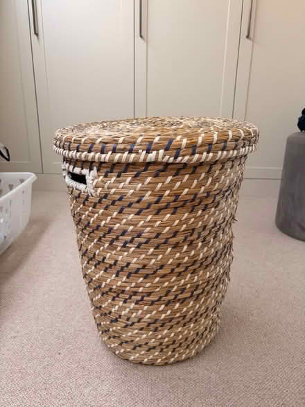 Photo of free Wicker laundry basket (St Margarets TW1) #1