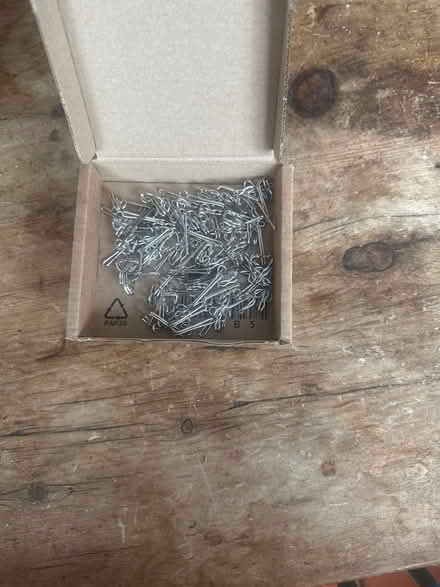 Photo of free 2 boxes brand new curtain hooks (Heysham LA3) #1