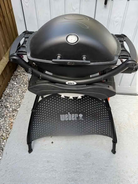 Photo of free Weber gas bbq with stand and cover (CB1) #1