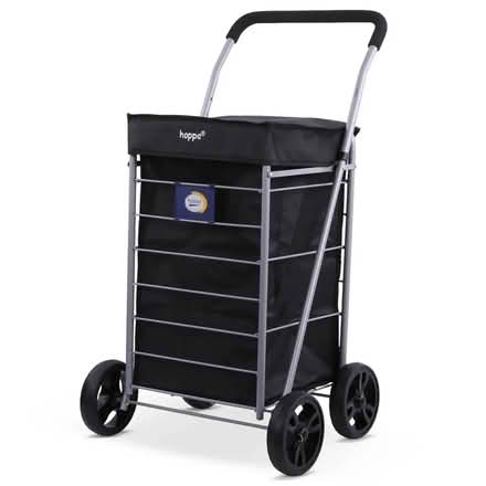 Photo of Rectangular shopping trolley frame with wheels (Woodthorpe YO24) #1