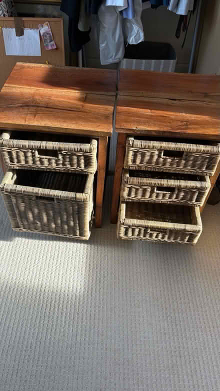 Photo of free Bedside units (RG27 0NT) #2