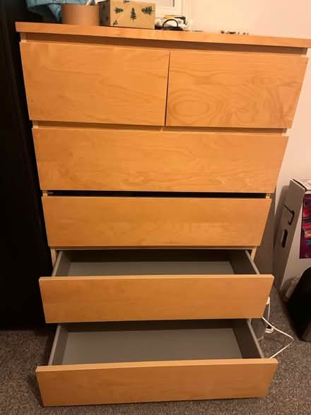 Photo of free IKEA malm chest of drawers (L19) #2