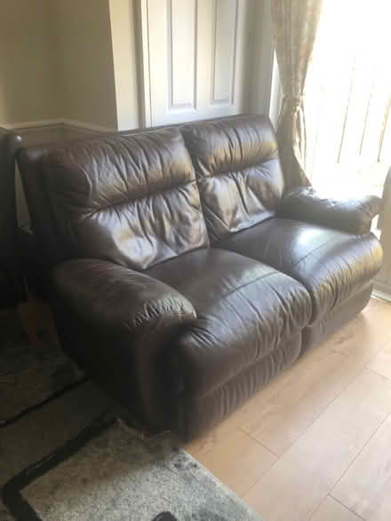Photo of free 2 Seater Leather sofa (IG3) #2
