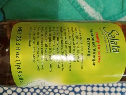 Photo of free Vinegar Salad Dressing (Vacaville) #3