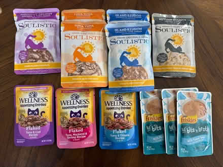 Photo of free 12 Wet Cat Food Pouches (Central Park) #1