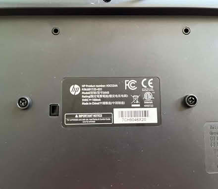 Photo of free HP USB Keyboard (Kennington SW8) #4
