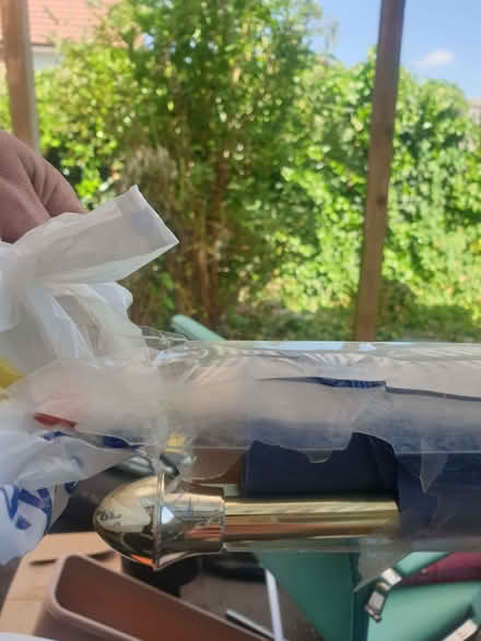 Photo of free Blue Roller blind (Westerham TN16) #3