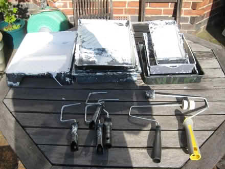 Photo of free Paint trays and roller handles. (Ruddington NG11) #1