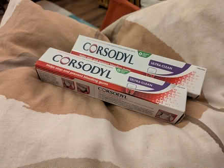 Photo of free 2 x corsodyl toothpaste (Manchester M19) #1