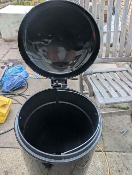 Photo of free Black pedal foot bin (Oughtibridge S35) #4