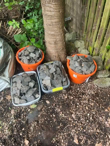 Photo of free Grey slate stones and breeze blocks (Horsforth) #2