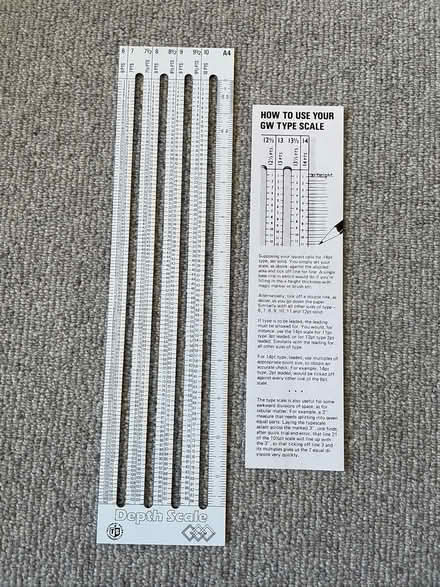 Photo of free Templates and typescale (Headington, Oxford OX3) #3