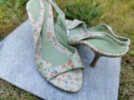 Photo of free High heels flowery summer shoes (BA2) #1