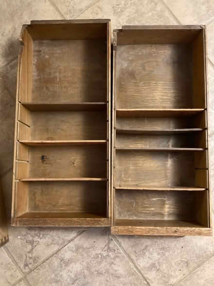 Photo of free 6 wooden desk drawers-oak? (Petworth/ Park View) #2