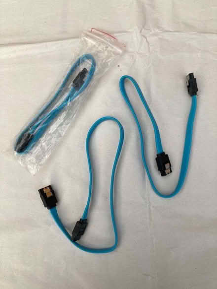 Photo of free 3 SATA Hard disk cables (Queen Edith's Ward CB1) #1