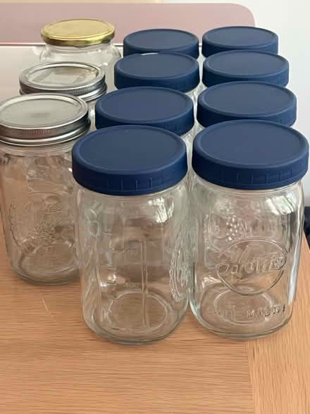 Photo of free Glass Mason Jars (WC1X) #1