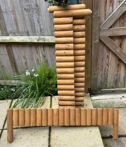 Photo of free Wooden garden edging - 3 Pieces (Eastbourne BN20) #2