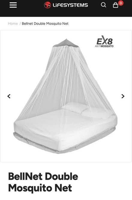 Photo of free Double mosquito net bell shaped (Salford M30) #1