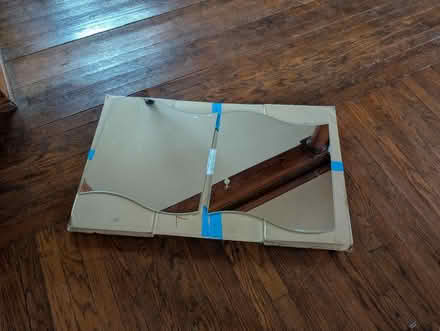 Photo of free 2x wavy wall mirrors (EMU campus) #1