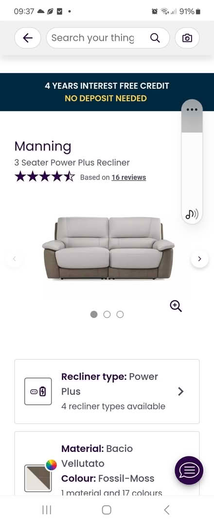 Photo of free Suede 3 seater sofa and chair (HU12 8tt) #1