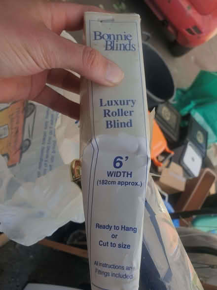 Photo of free Blue Roller blind (Westerham TN16) #4