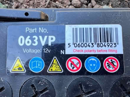 Photo of free 12v car battery (Arnold, NG5) #2
