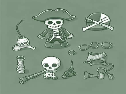 Photo of Pirate Themed Costumes/Accessories (Huntingtower PH1) #1