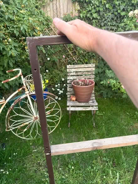 Photo of free Shed metal storage shelves (SO15) #4