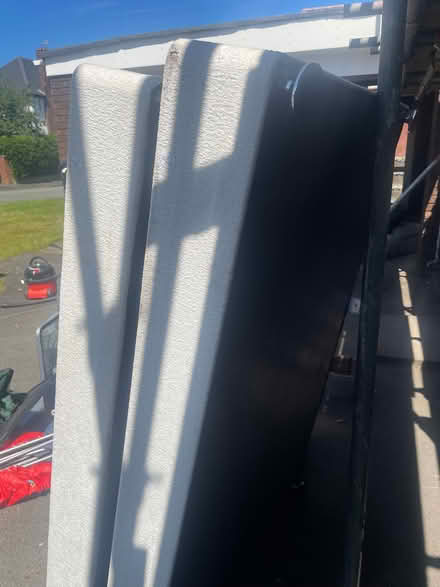 Photo of free Double Cream Bed Frame (Wilmslow SK9) #2