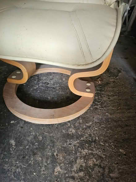 Photo of free Reclining chair and footstool (Widley PO7) #2