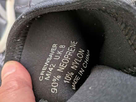 Photo of free Wet-suit boots, size 8 (Cameron Toll EH16) #1