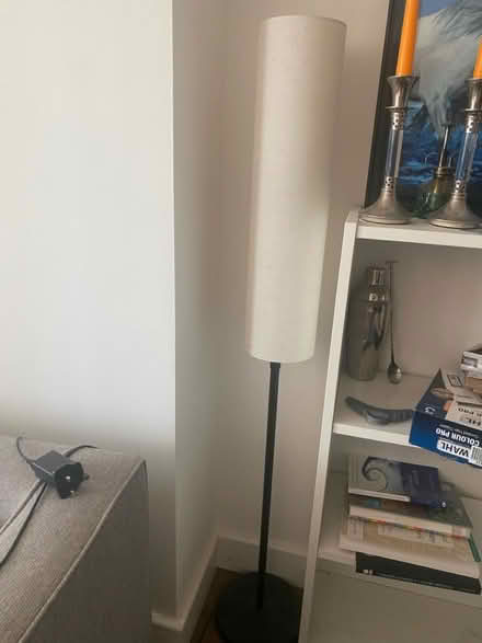 Photo of free White & black floor lamp (Lewisham SE13) #1