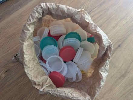 Photo of free Small bag of plastic bottle tops (Cranbourne RG21) #1