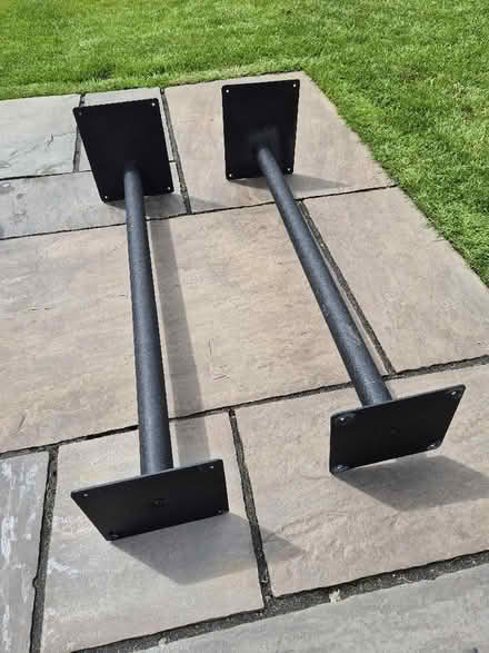 Photo of free Pair of metal speaker stands (Ellenbrook M28) #2