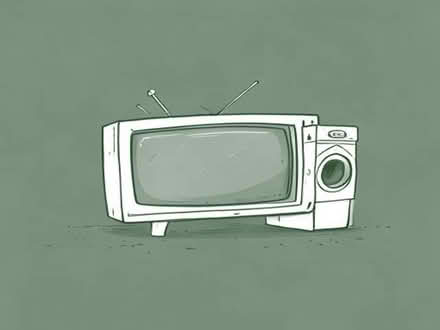Photo of Television and foldable clothes dryer (Luton LU1) #1