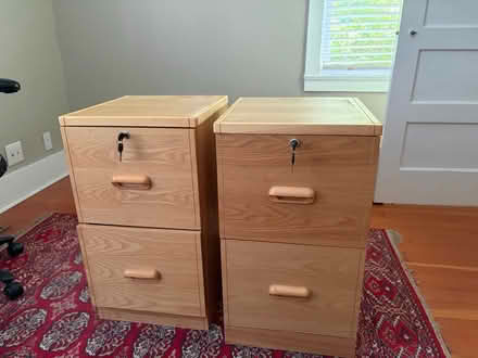 Photo of free Pair of filing cabinets (U-district) #2