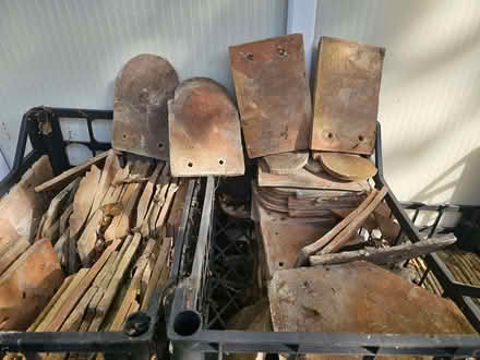 Photo of free Kent Peg Tiles, several crates inc Fish Scale (Westbere CT2) #1