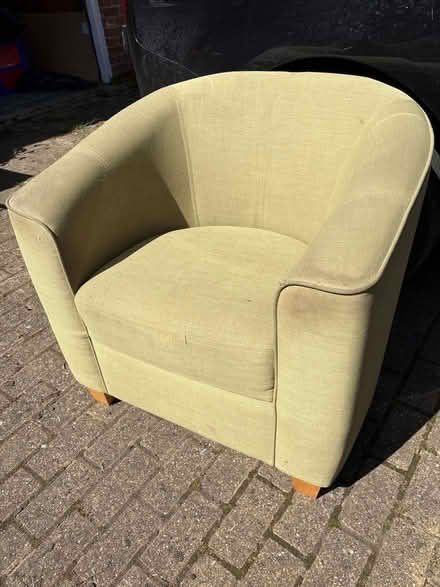 Photo of free Green Bucket Chair (Carlton Colville NR33) #1