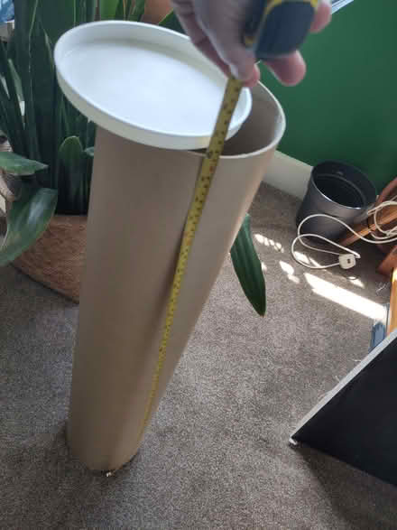 Photo of free Large cardboard tube with plastic ends (Dyke Road area BN1) #1