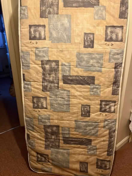 Photo of free Single size sprung mattress (Little Chester DE1) #2