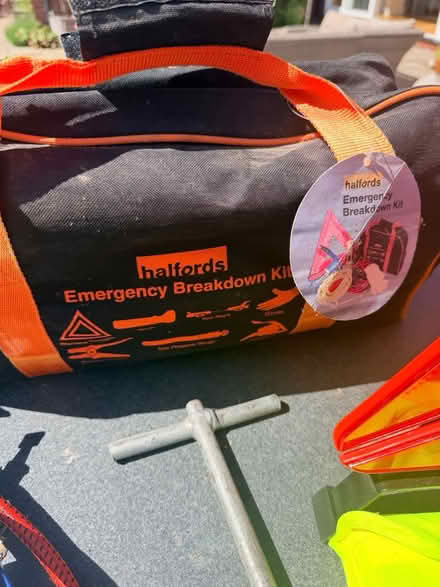 Photo of free Halfords Car Breakdown Kit (Stone staffordshire ST15) #1