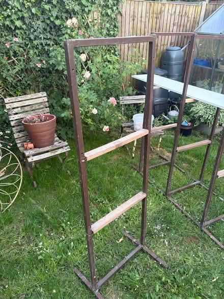 Photo of free Shed metal storage shelves (SO15) #3