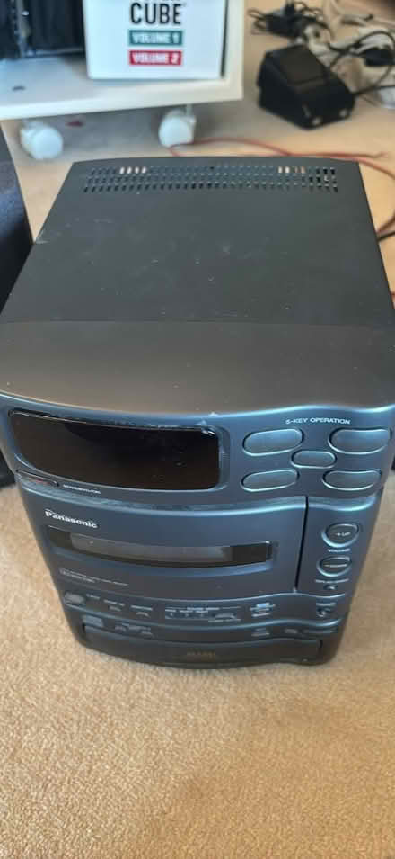 Photo of free CD Radio Tape Player & speakers (Brentwood CM14) #2