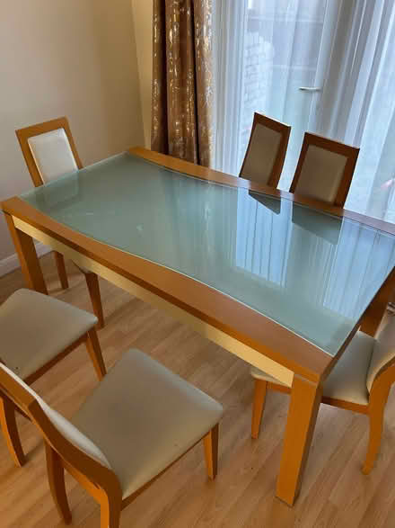 Photo of free Dining Table and 6 Chairs (Staples Corner NW4) #1