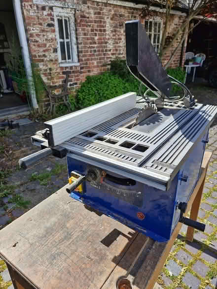 Photo of free Table saw mounted on school desk (Chirk LL14) #2