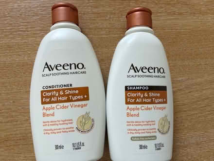Photo of free Aveeno shampoo and conditioner (Lewes Nevill area) #1
