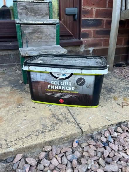 Photo of free Half tub concrete colour enhancer (Bromsgrove B61) #1