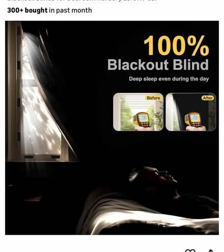 Photo of free Blackout stick on blinds (The Exchange LS12) #1
